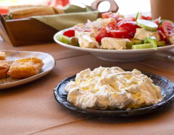 Relax in the baths of Methana and try some Greek food