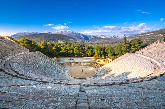 The ancient theater of Epidaurus