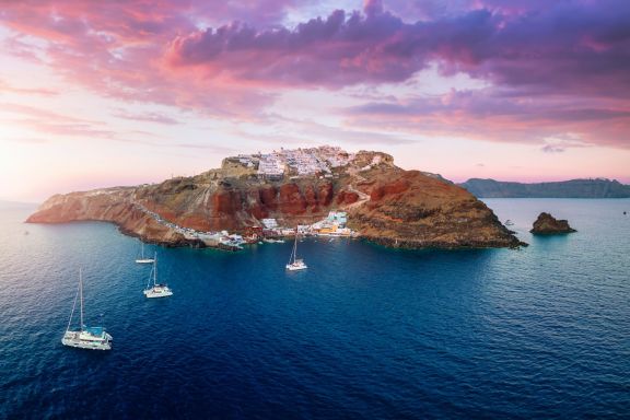 Santorini Greece Yacht Charter