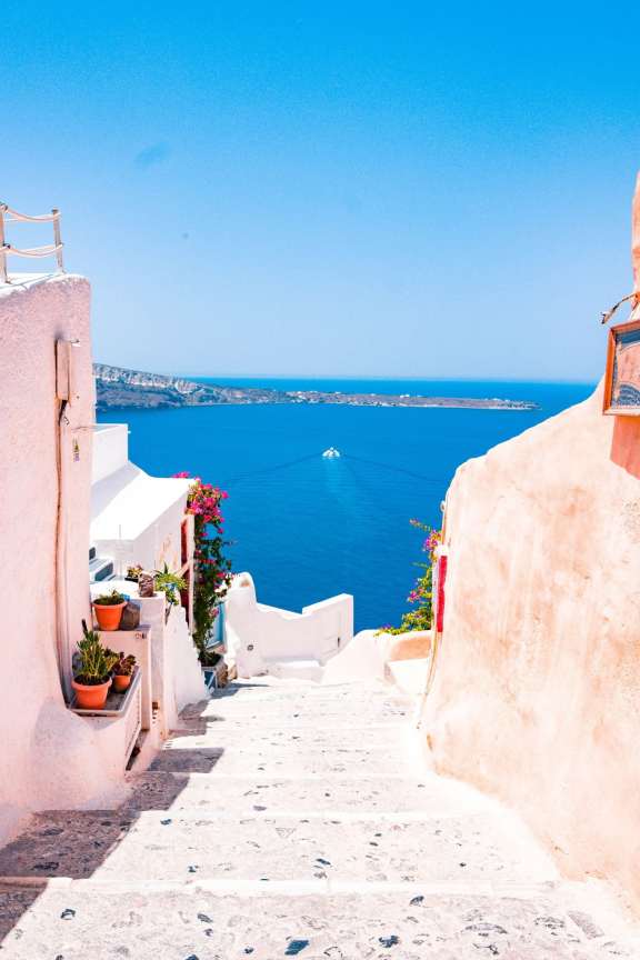 Unsplash - Santorini