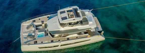 Catamaran Elly - A great example of the intersection of motor yachts and catamarans - a recent trend starting in 2022