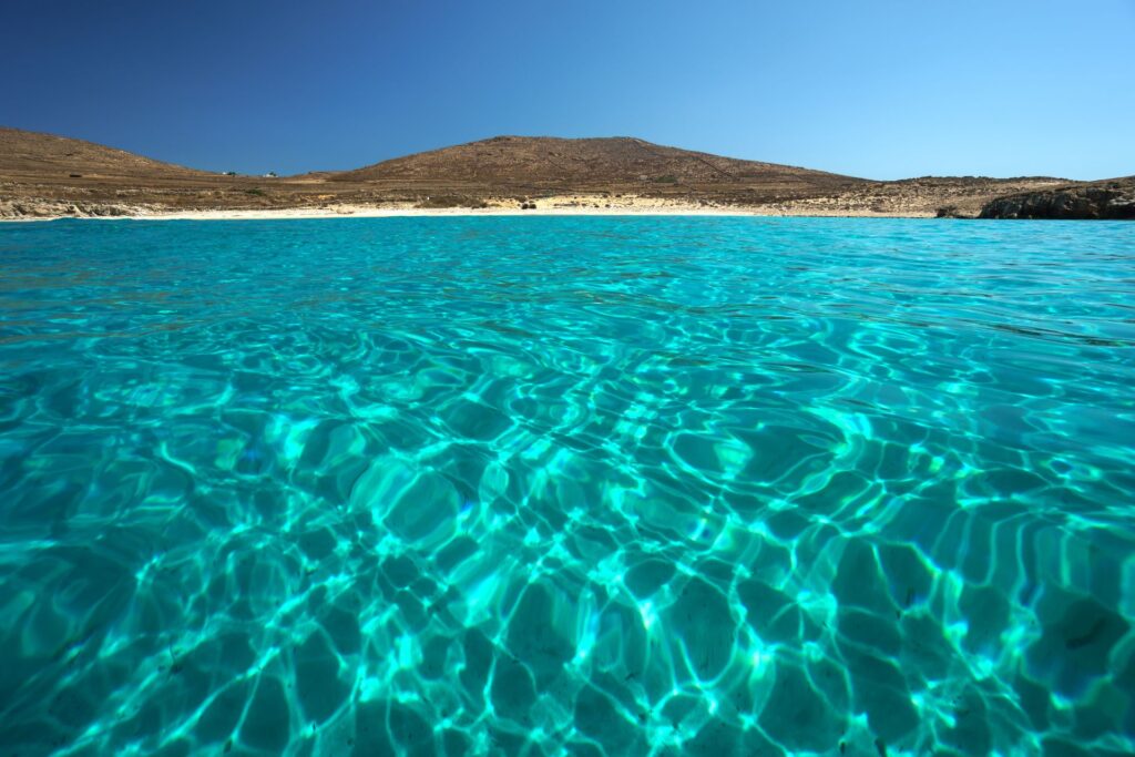 Rinia Island Greece