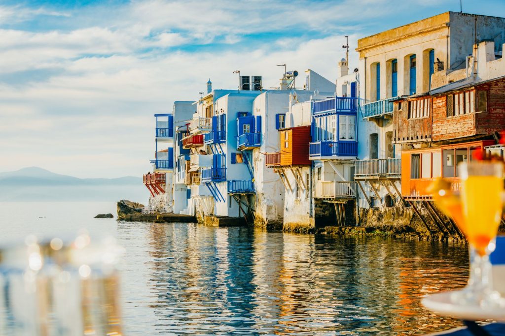 Little Venice Mykonos Greece