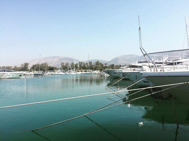 Yacht on the water.