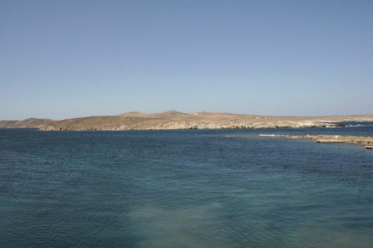 Rhenea island Cyclades