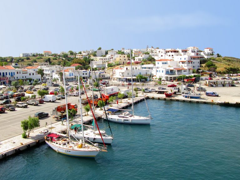 Gavrio Andros Port
