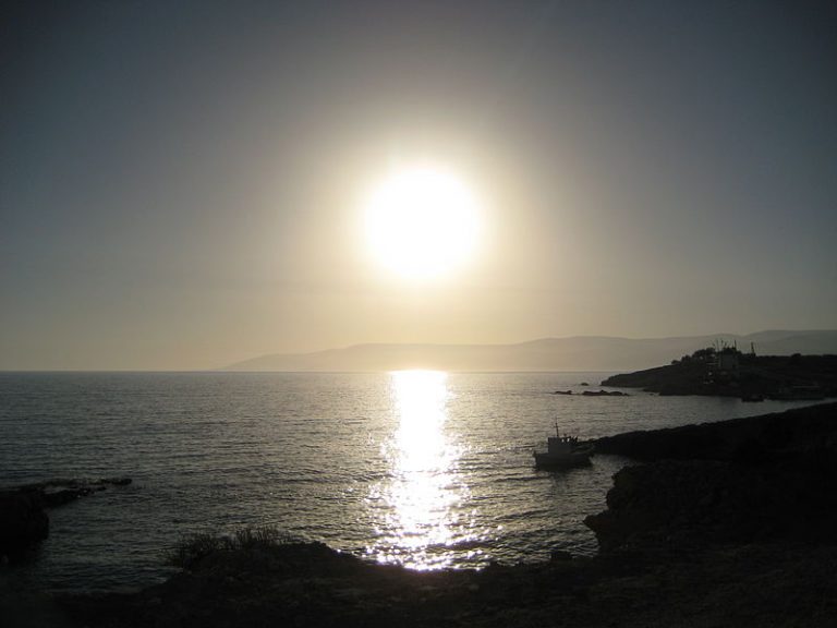 Sunset in Koufonisa - Kchristina, Wikipedia.