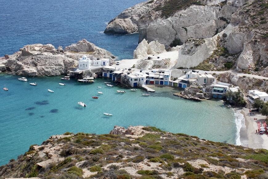 Milos Beach - Cyclades Charter Itinerary