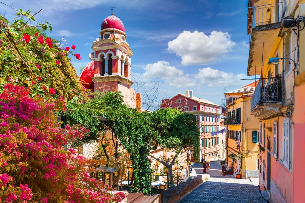 ionian yacht itinerary corfu