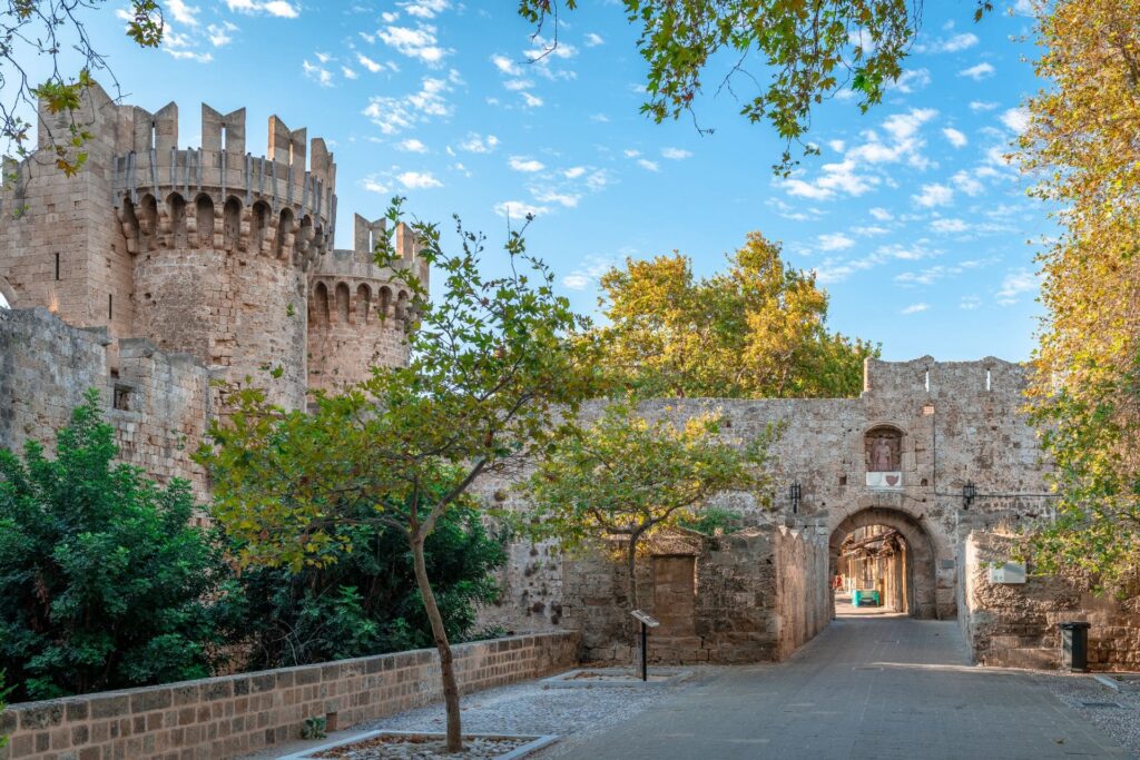 Rhodes Island Medieval Town