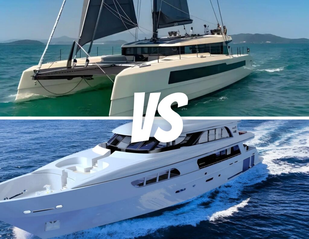 Best Yacht Type for a Charter to Santorini and Mykonos