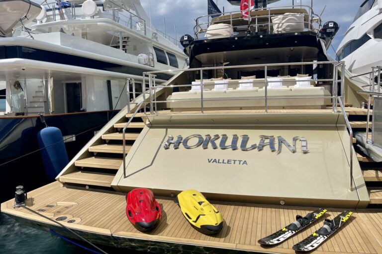 Superyacht Hokulani at MEDYS yacht show 2025