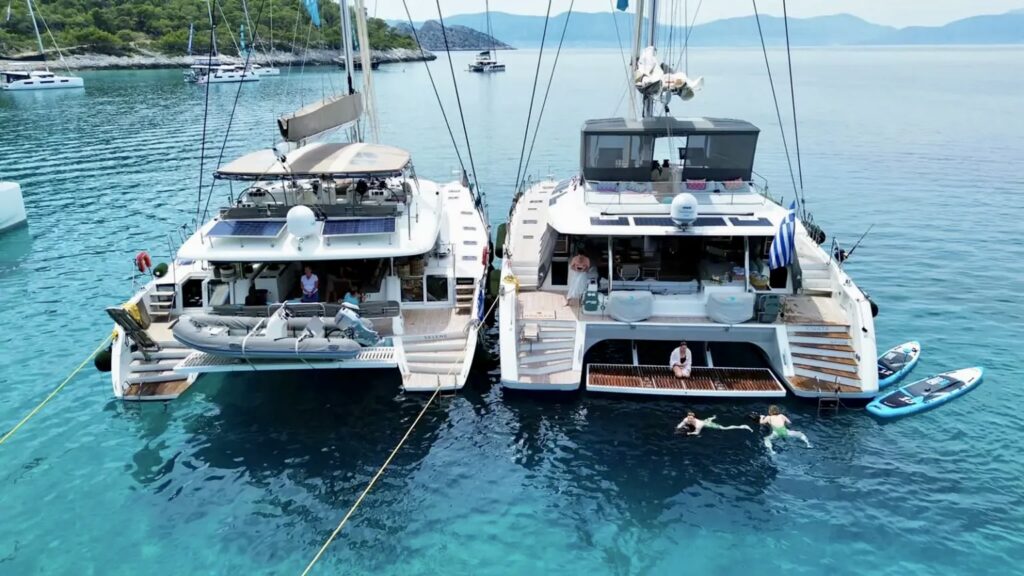 Tandem Yacht Charters in Greece: The Best Way to Charter for More Than 12 Guests