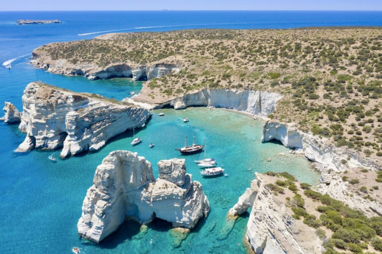 Milos yacht charters
