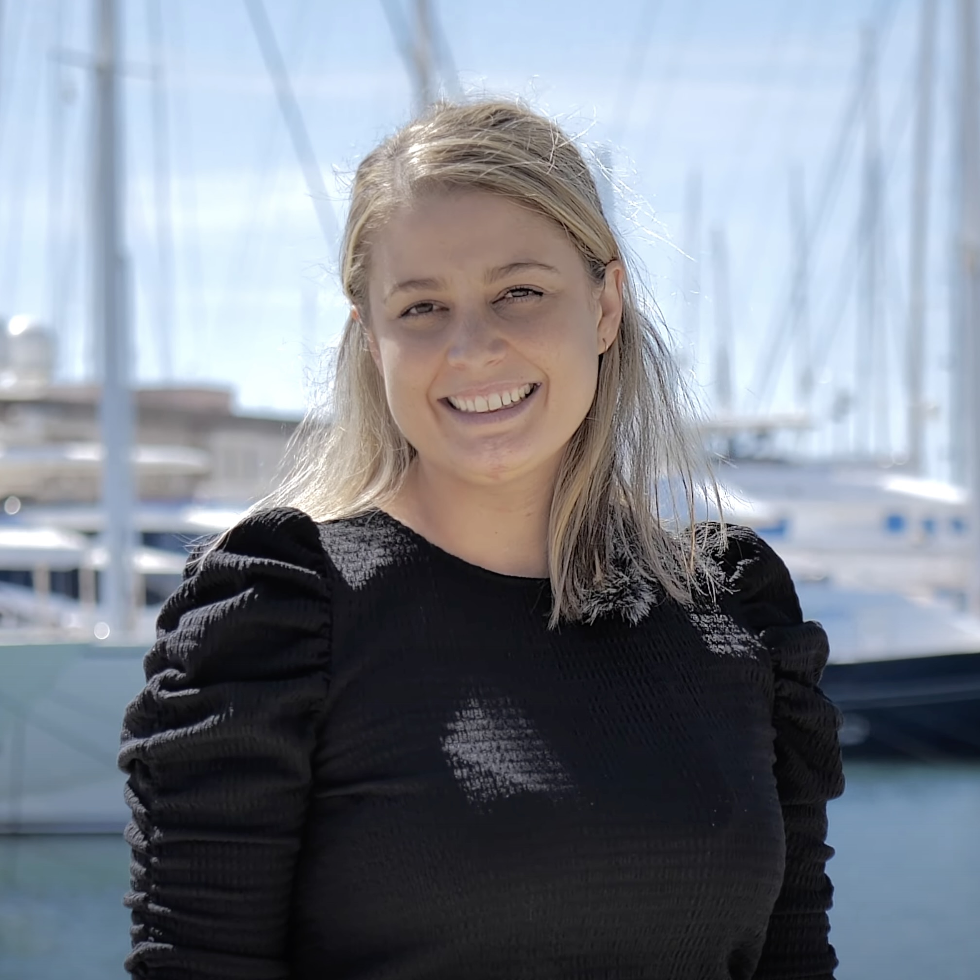 Marcelle Hailwax, yacht charter broker with DMA Yachting