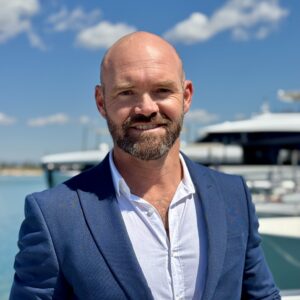 C.J. Coetzee, yacht charter broker with DMA Yachting
