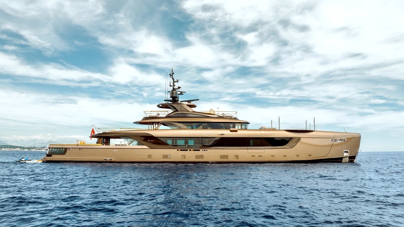 2025 built superyacht RAJA2 for charter in Greece