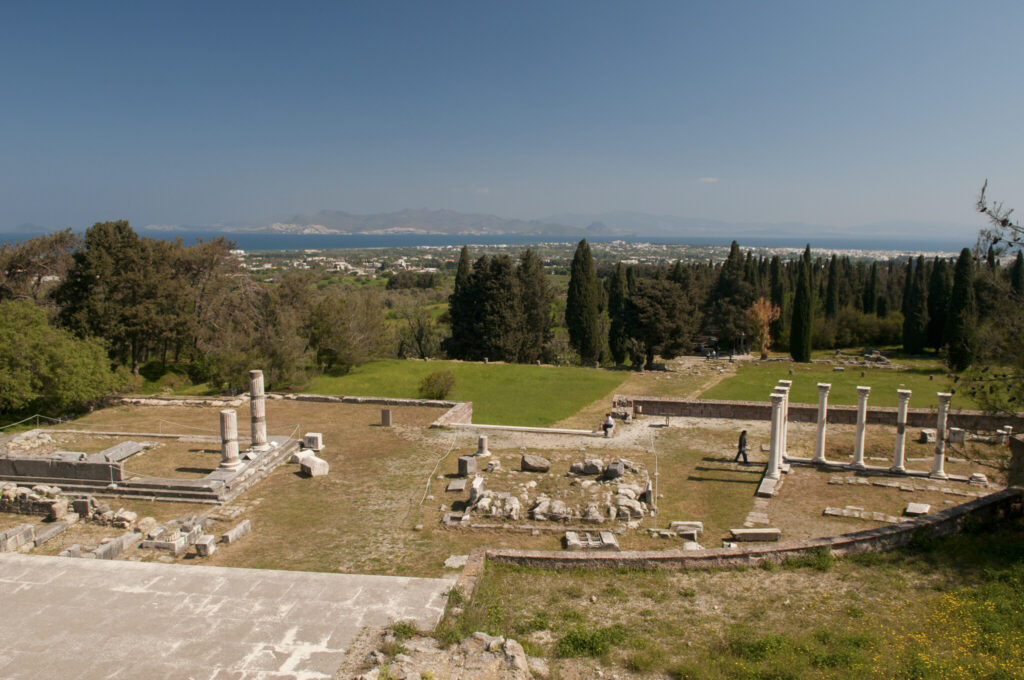 The Asklepion of Kos, the ancient sanctuary and medical school. Photo: Michal Osmenda, CC BY-SA 2.0
