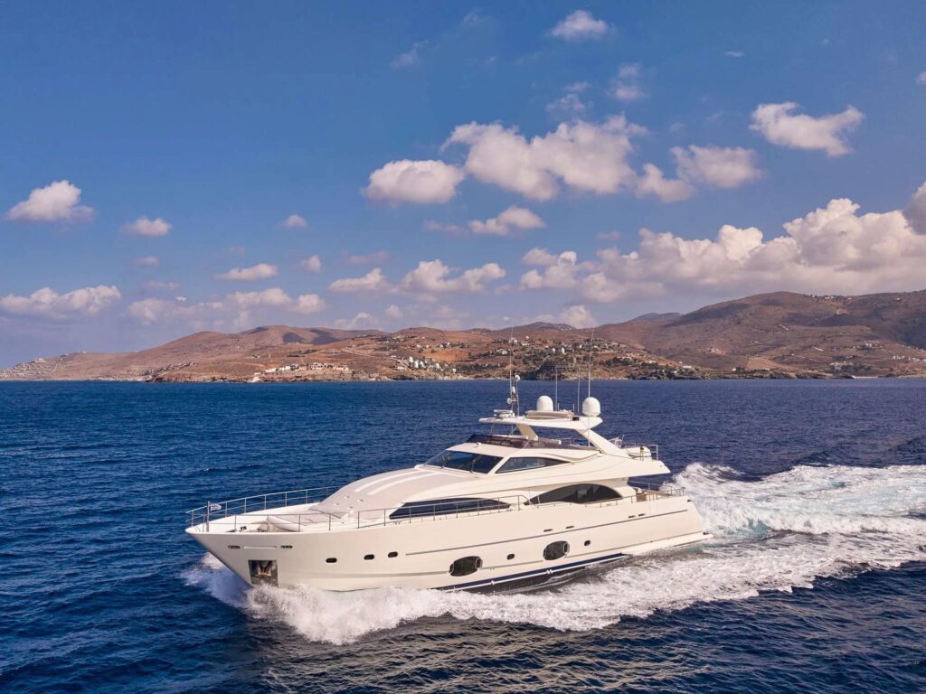 Ferretti Yacht Charter in Greece: Cost and Our Favourites