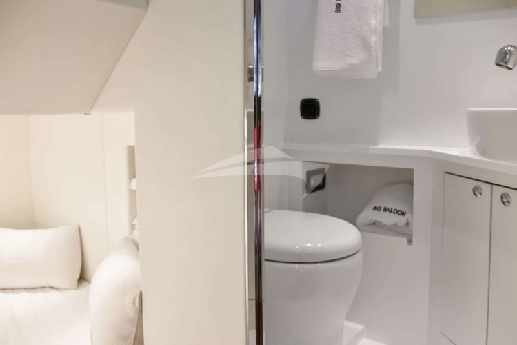 Guest Cabin and Bathroom
