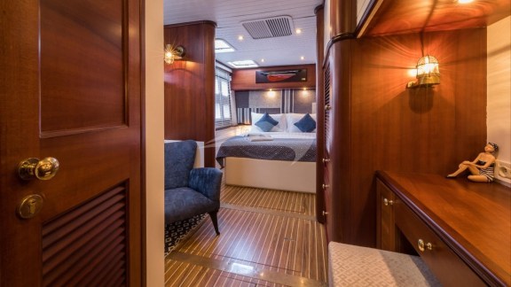 View of Master Cabin from Hallway