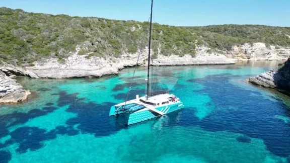 At anchor port side