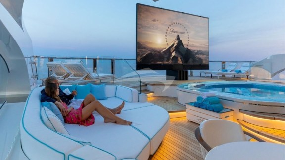 Cinema & Jacuzzi Deck