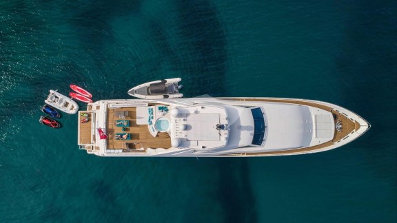 Aerial View with Water Toys