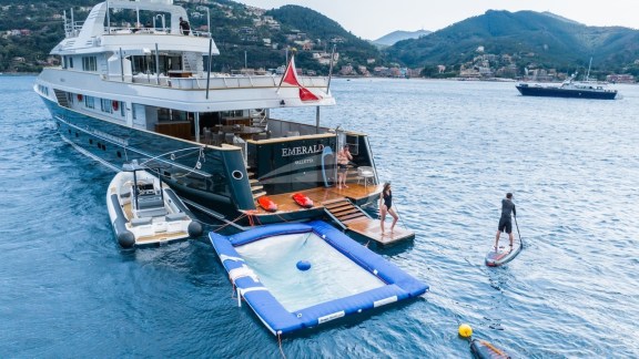 Jellyfish pool and toys