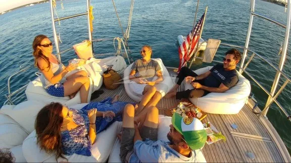 Aft deck party!