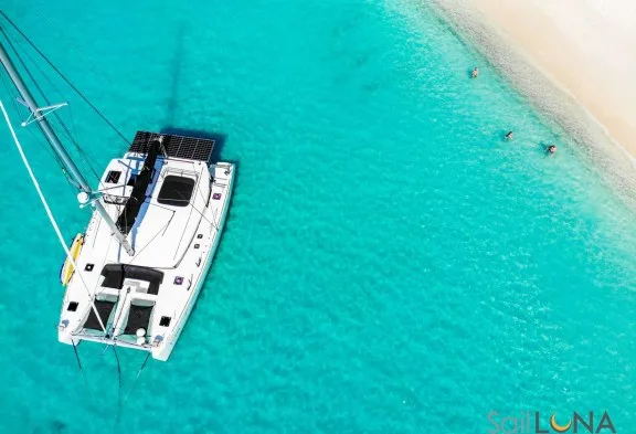 LUNA Aerial In Turquoise Waters