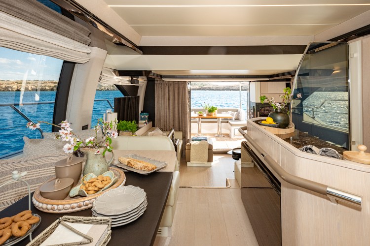Main Salon View Aft