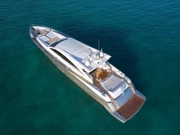 Aerial View At Anchor
