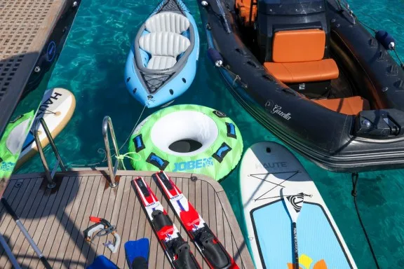Collection Of Water Toys