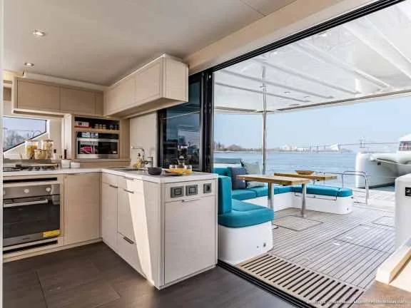 Salon Flowing Onto The Aft Deck