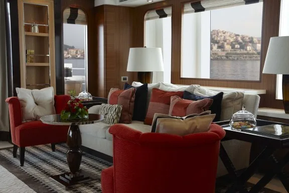Sitting: Yacht KATHLEEN ANNE's Premier Saloon Image