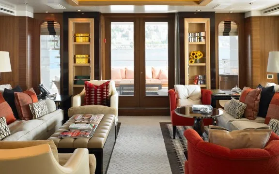 Profile: Yacht KATHLEEN ANNE's Premier Saloon Pictured