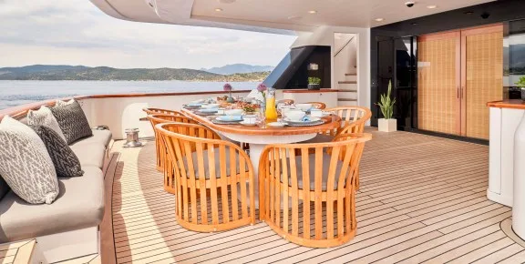 Aft Deck Dining