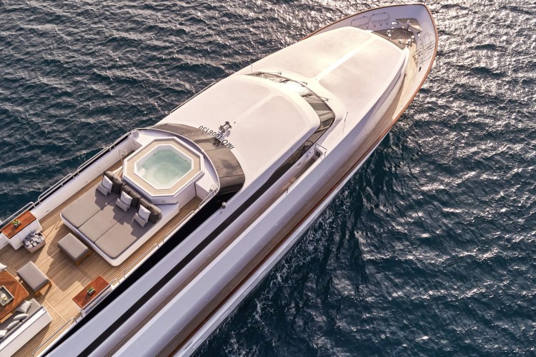 Aerial View Of The Bow