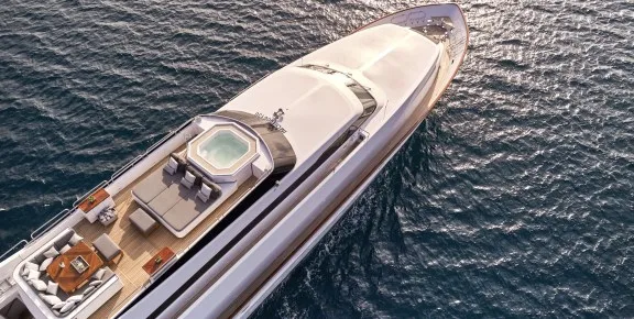 Aerial View Of The Bow