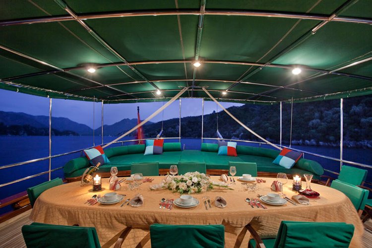 Gulet S DOGU - Al Fresco Dining