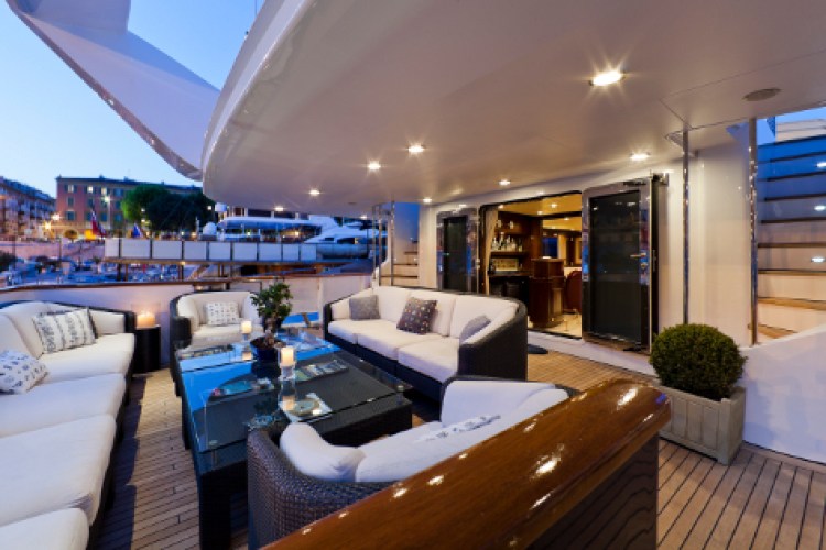 Yacht SOPHIE BLUE -  Aft Deck