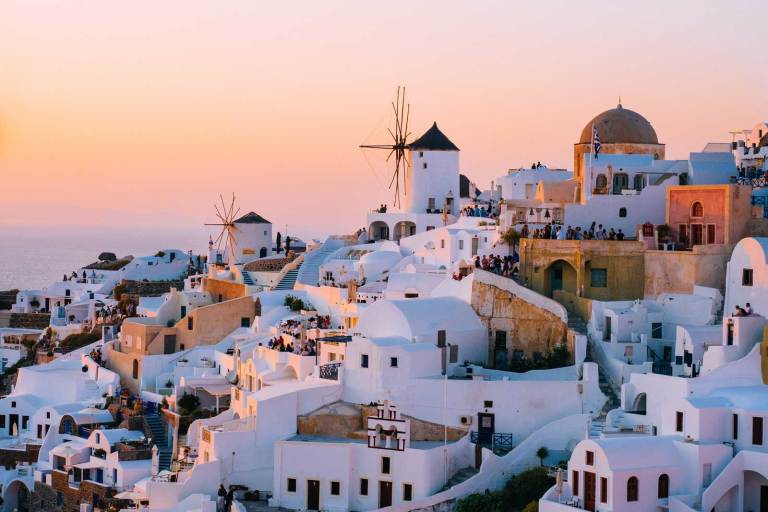 Santorini Itinerary 7 Day Yacht Charter in Cyclades: Santorini, Folegandros, Milos, Sifnos, Paros, Naxos, Koufonisia, Ios