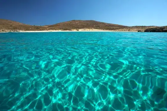 Rinia Island Greece