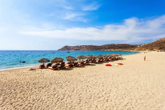 Elia beach Mykonos