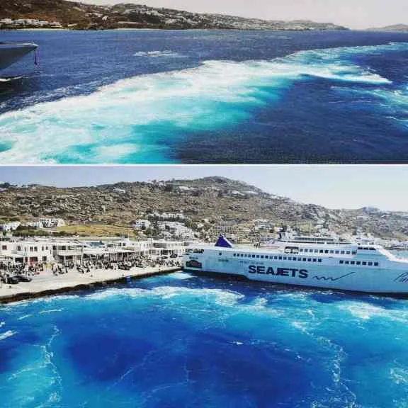 Yacht on the water.