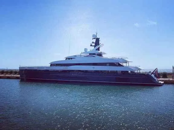 Yacht on the water.