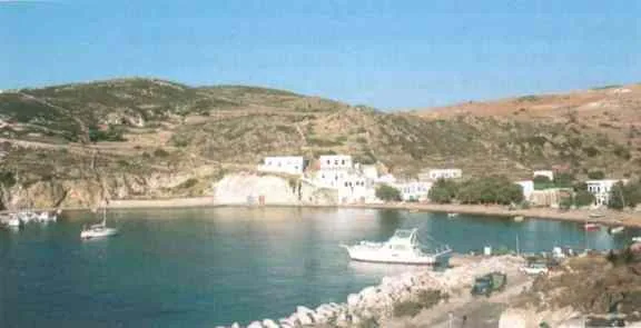 Psathi - Kimolos looking southwest by Nigel Patten.