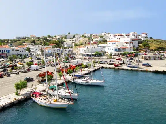 Gavrio Andros Port