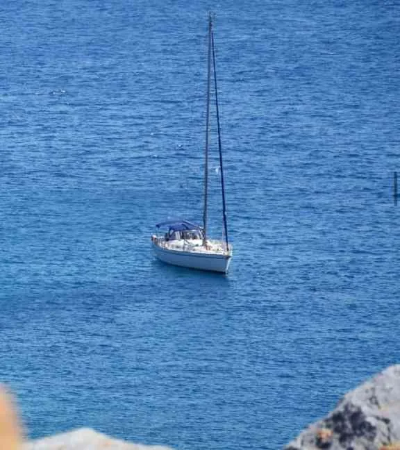 Yacht on the water.